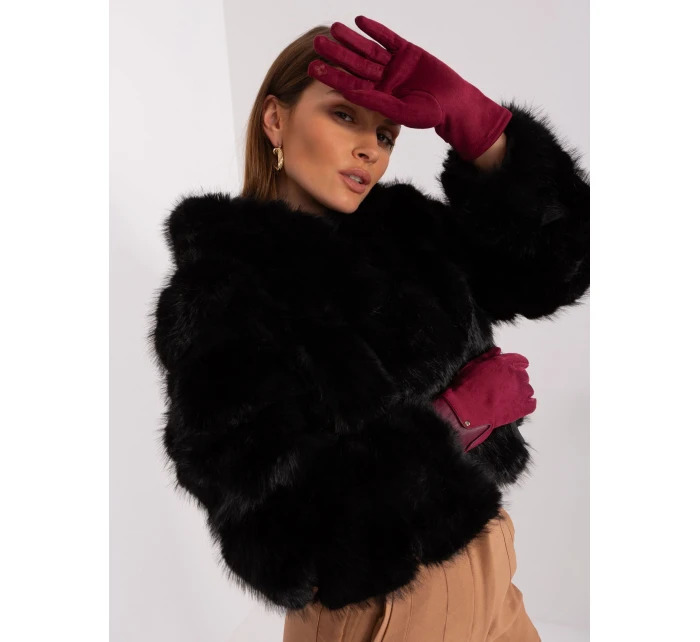 Rękawiczki AT RK model 19161925 bordowy - FPrice