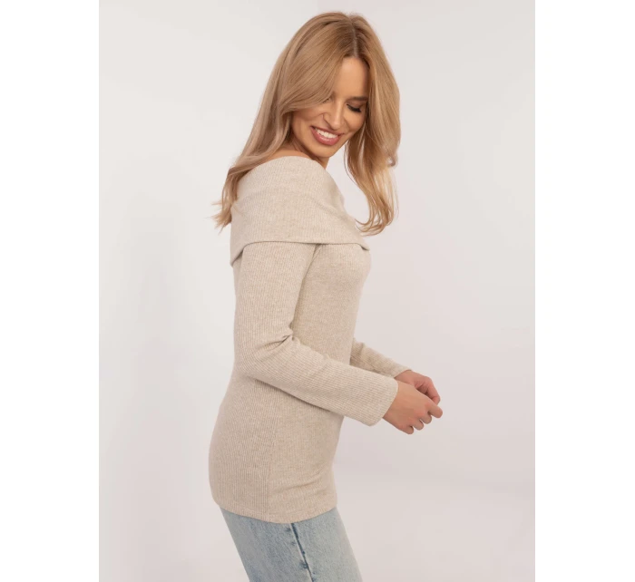 Sweter DHJ SW model 20692197 beżowy - FPrice