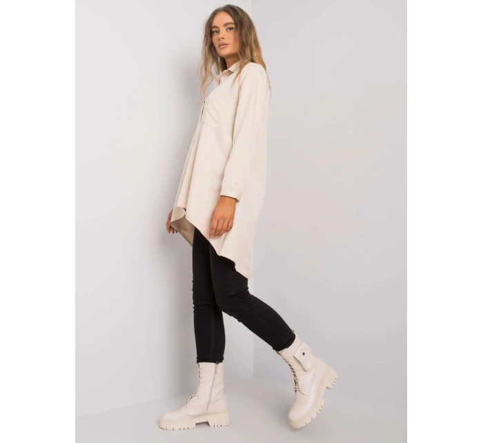 Košeľa EM KS 556.17 svetlo béžová