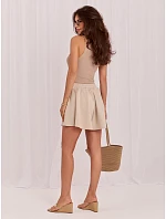 Szorty MI SN model 22272184 beżowy - FPrice Szorty MI SN model 22272184 beżowy - FPrice