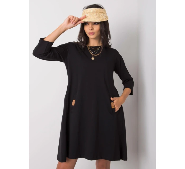 Šaty RV SK 6274.36P čierna Šaty RV SK 6274.36P čierna