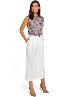 S139 Dámske nohavice Cullotes - ecru
