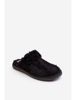 Inblu Dámske zateplené papuče EK000010 Black