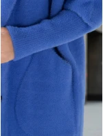 Dámsky kabát z alpaky RITA II modrý FashionStreet NY0627