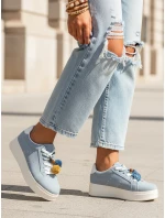 Dámské tenisky na platformě modré Dstreet model 21996401 - FashionStreet