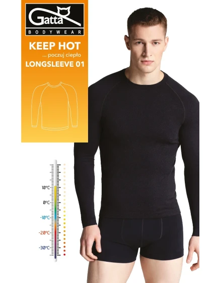 Pánský nátělník model 17862824 Keep Hot Longsleeve Men M2XL - Gatta