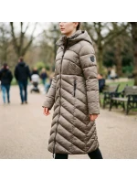 Zemepisná oblasť Nórsko BLANCHE LONG TAUPE DB LADY 0116 TAUPE dámska bunda (WZ5490F/GN-TAUPE)