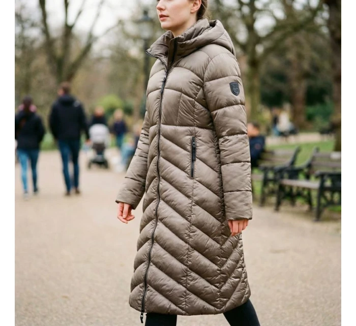 Zemepisná oblasť Nórsko BLANCHE LONG TAUPE DB LADY 0116 TAUPE dámska bunda (WZ5490F/GN-TAUPE)