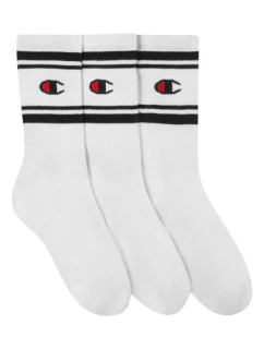Crew 3 páry bílých ponožek model 21812391 - CHAMPION