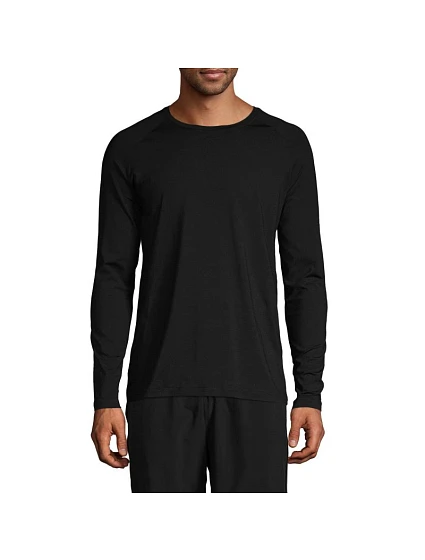 Pánske tričko CASALL M Essential Long Sleeve, čierne