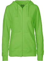 Neutral O 83301 Dámska mikina s kapucňou z bio bavlny 77.8331 limetková Neutral O 83301 Dámska mikina s kapucňou z bio bavlny 77.8331 limetková