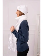 Dámsky set so šatkou Dorota K366 white