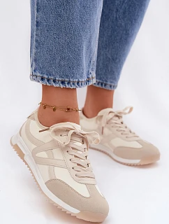 Dámské tenisky model 22099994 béžové - VINCEZA