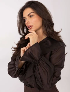 Košeľa IT KS 28883.80 tmavohnedá