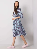 Šaty LK SK 508525.17 svetlo modrá