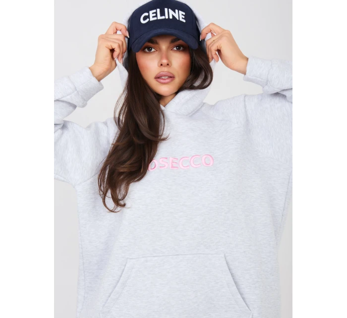 Mikina RV BL A1034.30 svetlosivá