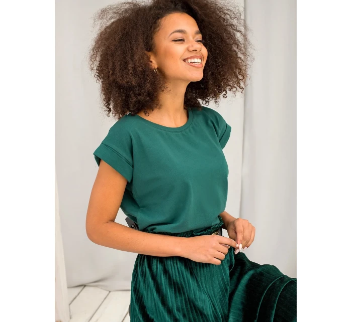 Tričko RV TS 4833.28P tmavo zelená