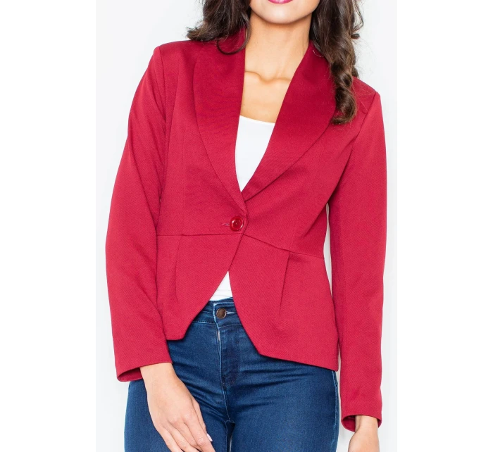 Bunda  vínová  model 18488341 - Figl