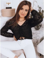 MISTELLA dámsky sveter čierny FashionStreet MY1538