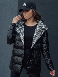 Dámska prešívaná prechodná bunda MINTY DATE black FashionStreet TY4508
