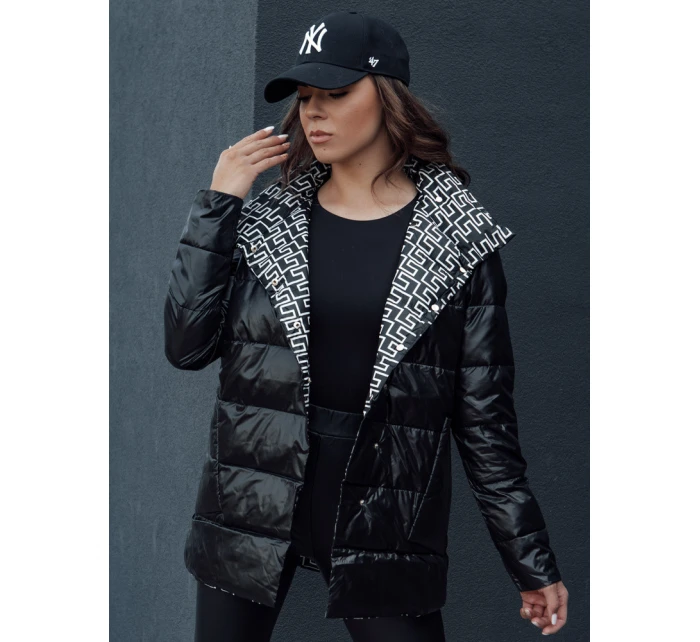 Dámská přechodná prošívaná bunda  černá Dstreet model 21979722 - FashionStreet