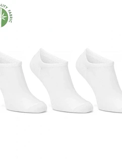 Dámské krátké bambusové ponožky bílé model 22097385 - FILIPPO