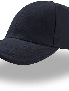 Atlantis Headwear Liberty Sandwich 6-panelová čiapka „Liberty Sandwich“ 33.0005 tmavomodrá/tmavomodrá