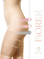 Fiore Airy Shorts 20 DEN antichafing Bermudy farba:nude