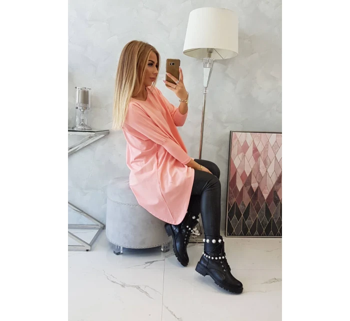 Oversize meruňková halenka Oversize meruňková halenka