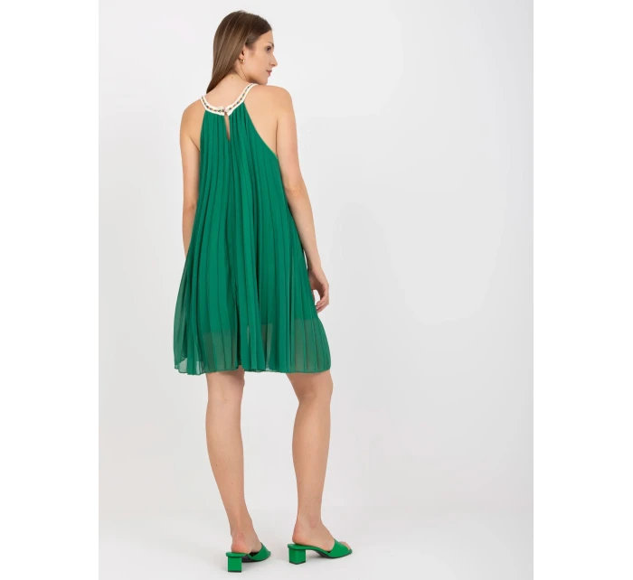 Šaty DHJ SK 0010.35 tmavo zelená