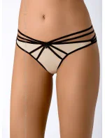 Tangá Mistral V-7008 béžovo-čierna - Axami Tangá Mistral V-7008 béžovo-čierna - Axami