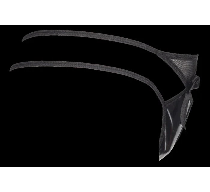 Tanga Plus Size V-8738 čierna - Axami Tanga Plus Size V-8738 čierna - Axami