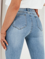 BAREME dámske džínsové nohavice modré Dstreet UY1984