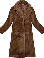 Dámsky kabát z ovčej kože J Style camel (11Z8157)