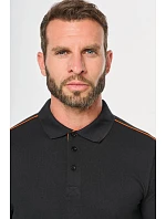 270 Pánské pracovní piqué polo "DaytoDay" model 22423774 black/orange - WK 270 Pánské pracovní piqué polo "DaytoDay" model 22423774 black/orange - WK
