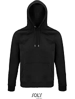 SOL'S Stellar Unisex raglánová mikina s kapucí z bio bavlny model 22525111 black SOL'S Stellar Unisex raglánová mikina s kapucí z bio bavlny model 22525111 black