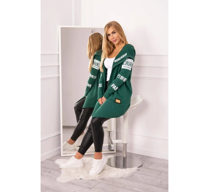 Zelená bez rukávů Zelená bez rukávů