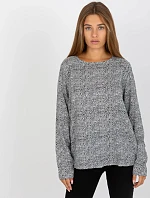 Blúzka D73771M10971AEN čiernobiela