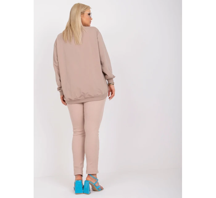 Mikina RV BL 6299.11 tmavo lila