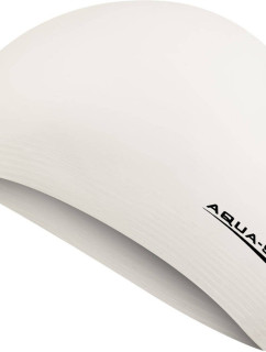 AQUA SPEED Plavecká čepice Soft Latex White Pattern 05