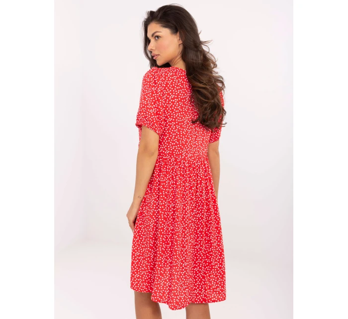 Dámské šaty model 22032261 červené Sublevel - FPrice