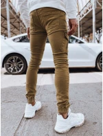 Pánske džínsové bojové nohavice v ťavej farbe FashionStreet UX4360