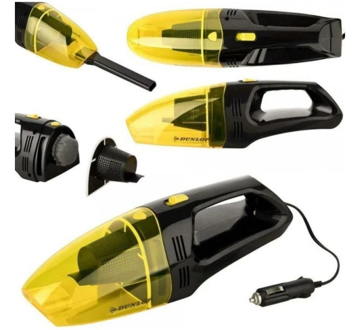 RUČNÝ VYSÁVAČ DO AUTA 12V DUNLOP 60W RUČNÝ VYSÁVAČ DO AUTA 12V DUNLOP 60W