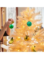 DEKORATÍVNE PLASTOVÉ OZDOBY BEZPEČNÉ 7KS BANÁNOVÁ SĽUDA