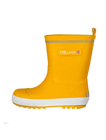 Kids  Boots golden yellow  gumáky model 22057642 - Trollkids