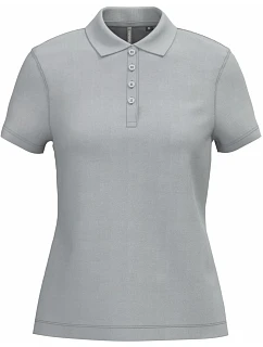 K 255 Dámské piqué polo model 22430816 snow grey - Kariban