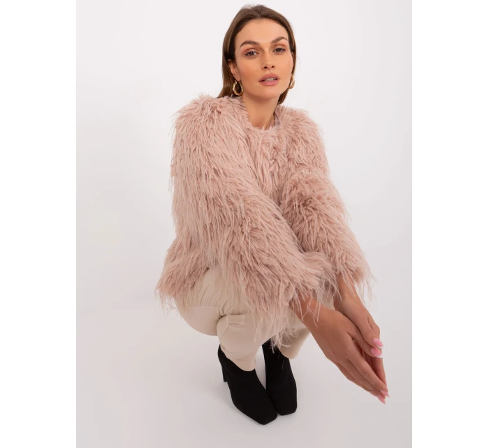 Bunda AT KR 2359.96P tmavo ružová