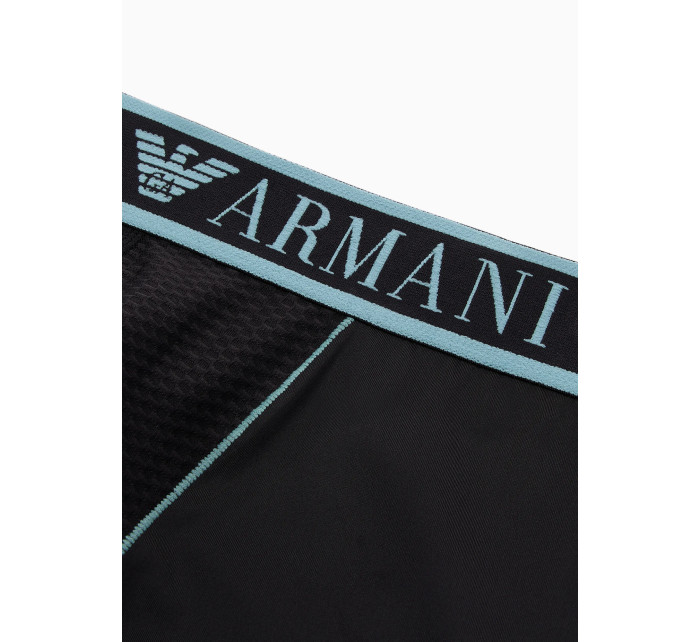 Pánske boxerky 112043 3F532 00020 čierne - Emporio Armani