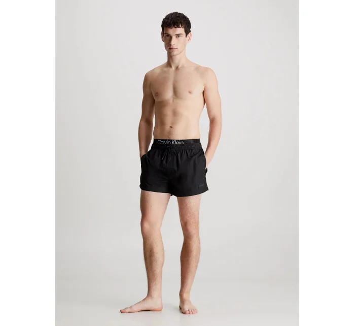 Pánske plavky KM0KM00947 BEH black - Calvin Klein Pánske plavky KM0KM00947 BEH black - Calvin Klein