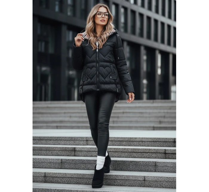 Dámská prošívaná bunda černá Dstreet model 21974728 - FashionStreet Dámská prošívaná bunda černá Dstreet model 21974728 - FashionStreet